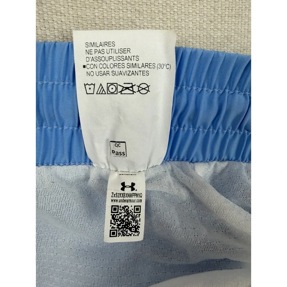 Under Armour Women's Fly By 3" Shorts Size 1X Blue NWT Running Athletic Lined - Picture 12 of 15